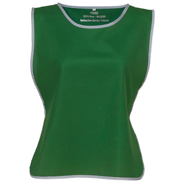 Yoko Unisex Adult Hi-Vis Tabard med reflekterande detaljer