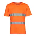 Miniatyrbillede 1 af 2: Yoko Mens Cool Super Hi-Vis Lightweight V Neck Safety T-Shirt
