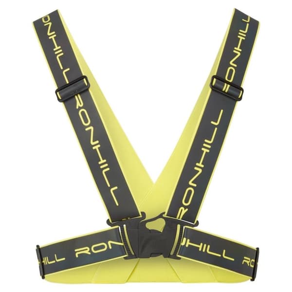 Ronhill Unisex Adult Reflective Belt Fluorescent Yellow/Black One Size