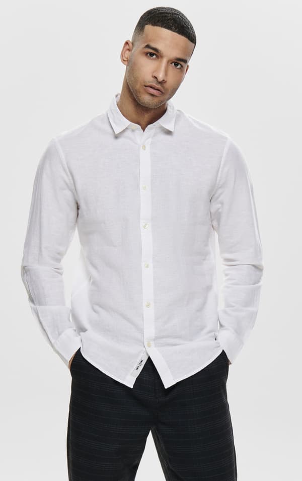 Only & Sons - onsCaiden Linen Shirt
