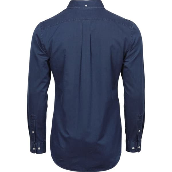 Tee Jays Langærmet casual skjorte i Twill til mænd