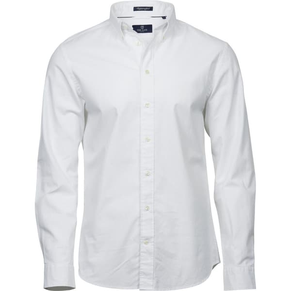 Tee Jays Mens Perfect långärmad Oxford-skjorta