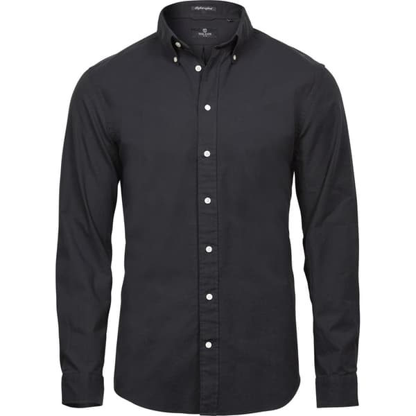 Tee Jays Mens Perfect långärmad Oxford-skjorta