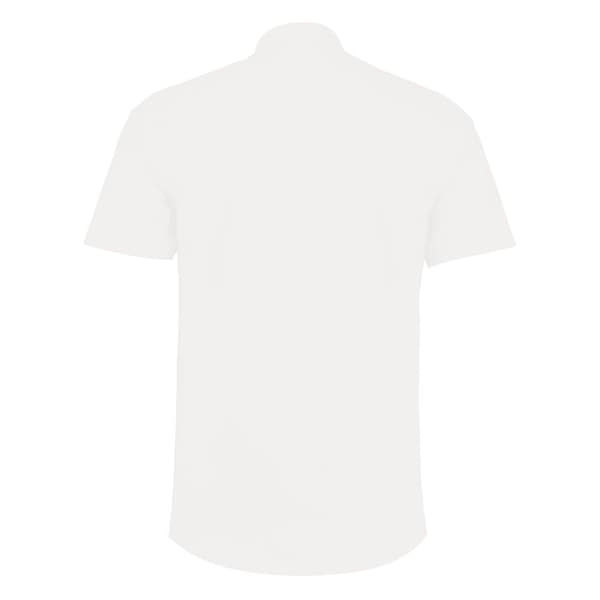 Kustom Kit Kortärmad skräddarsydd skjorta i poplin för män