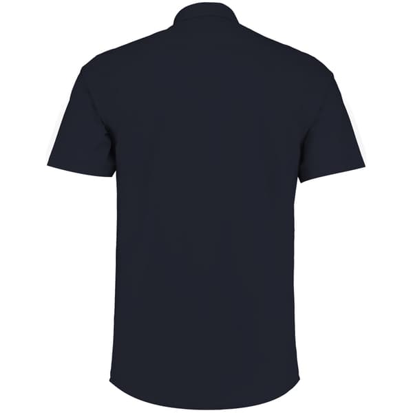 Kustom Kit Mens Short Sleeve Tailored Poplin Shirt
