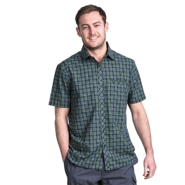 Trespass Mens Baffin Short Sleeve Casual Shirt