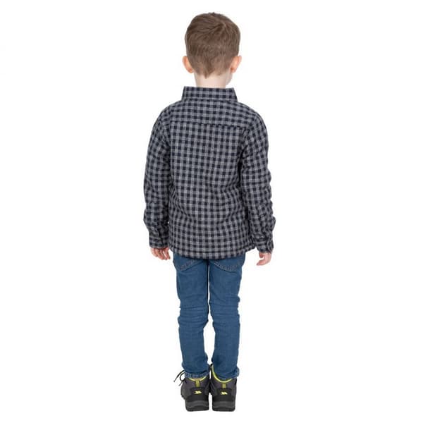 Trespass Barn/Kids Average långärmad ginghamskjorta med lång ärm