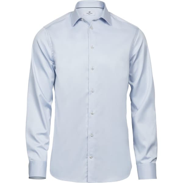 Tee Jays Mens Luxury Slim Fit Long Sleeve Oxford Shirt