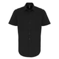 Miniatyrbilde 1 av 3: Premier Mens Stretch Fit Poplin Short Sleeve Shirt