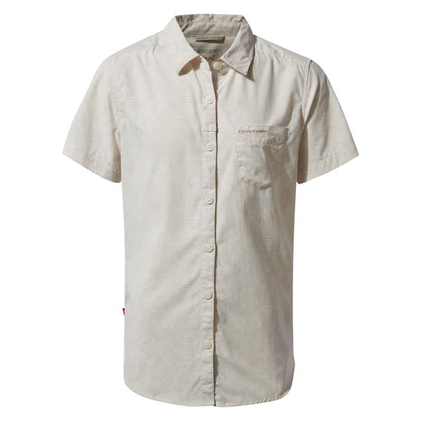Craghoppers Womens/Ladies NosiLife Vanna Short Sleeved Shirt Seasalt Print 16 UK
