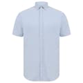 Pikkukuva 1 / 3: Henbury Mens Modern Short Sleeve Slim Fit Oxford Shirt