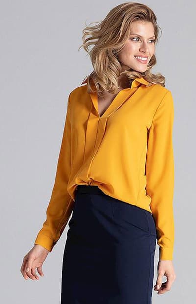 M621 skjorte, sennep, xl