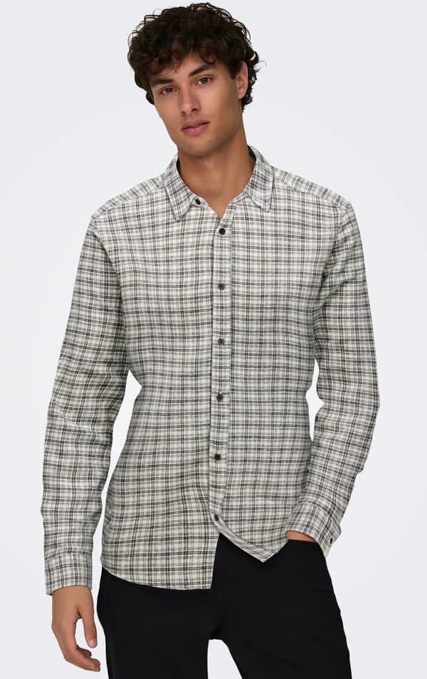 Only & Sons - onsGudmund Checked Shirt