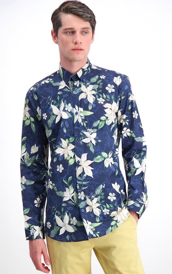 Lindbergh White - Skjorta 30-203292 Blommig