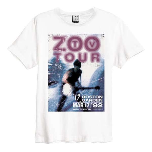 Amplified Unisex Adult Zoo TV Tour U2 T-Shirt