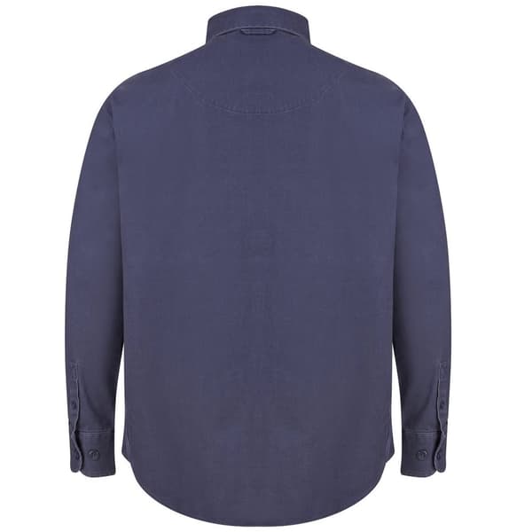 Front Row Mens Pull Over Cotton Drill Shirt