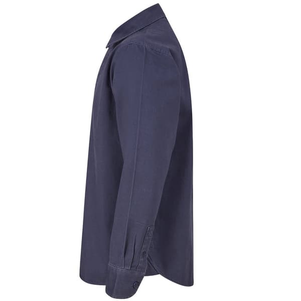 Front Row Mens Pull Over Cotton Drill Shirt