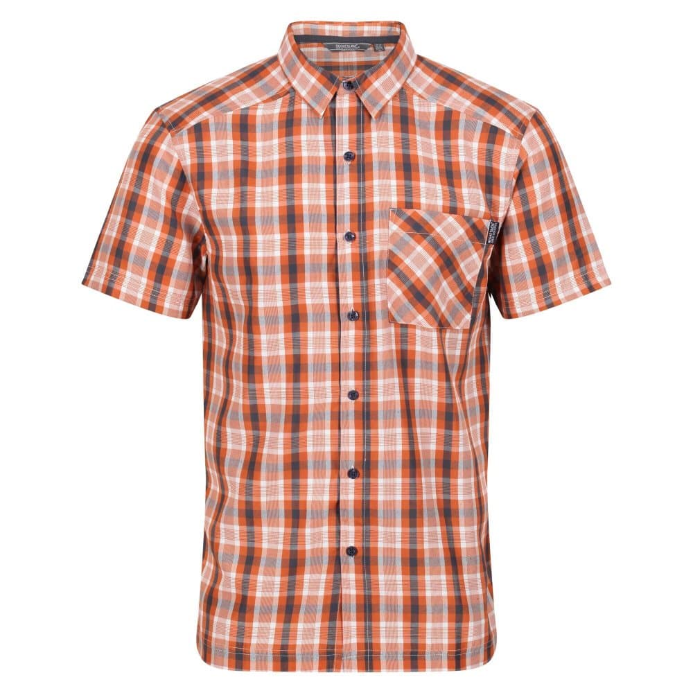 Regatta Mindano VI Checked kortärmad skjorta för män