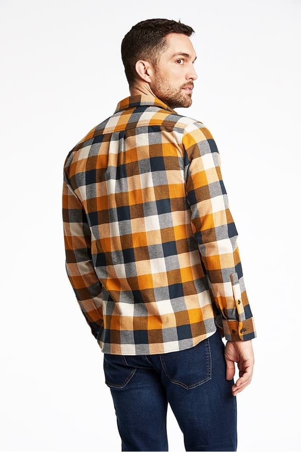 Lindbergh Blue - Skjorta 30-220136 Dubbla fickor
