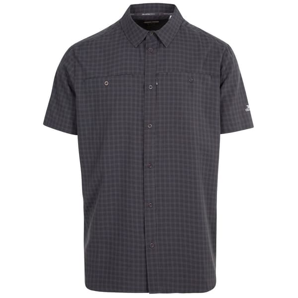 Trespass Mens Gilcrux Shirt Dark Grey XL