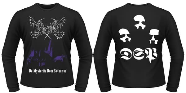 MAYHEM - LONG SLEEVE, DE MYSTERIIS DOM SATHANAS M