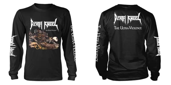 DEATH ANGEL - LONG SLEEVE, THE ULTRA-VIOLENCE BLACK S