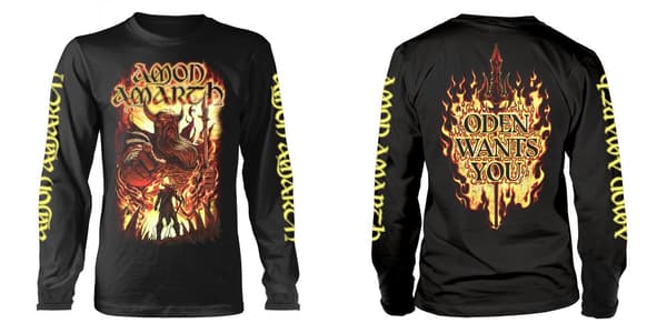 AMON AMARTH - LONG SLEEVE, ODEN WANTS YOU XL