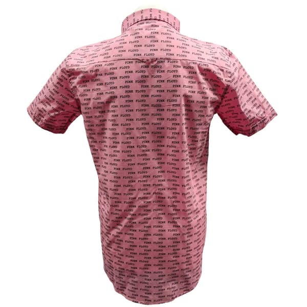 Pink Floyd Unisex skjorte med kurérmønster til voksne med print over hele kroppen