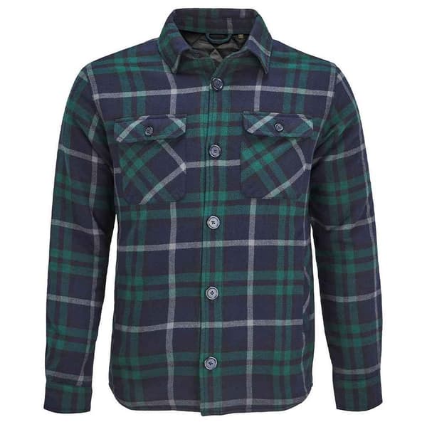 SOLS Unisex voksen Noah Flannel Padded Overshirt til voksne