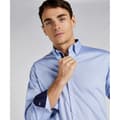 Miniatyrbilde 3 av 3: Kustom Kit Mens Premium Contrast Oxford Tailored Long-Sleeved Shirt