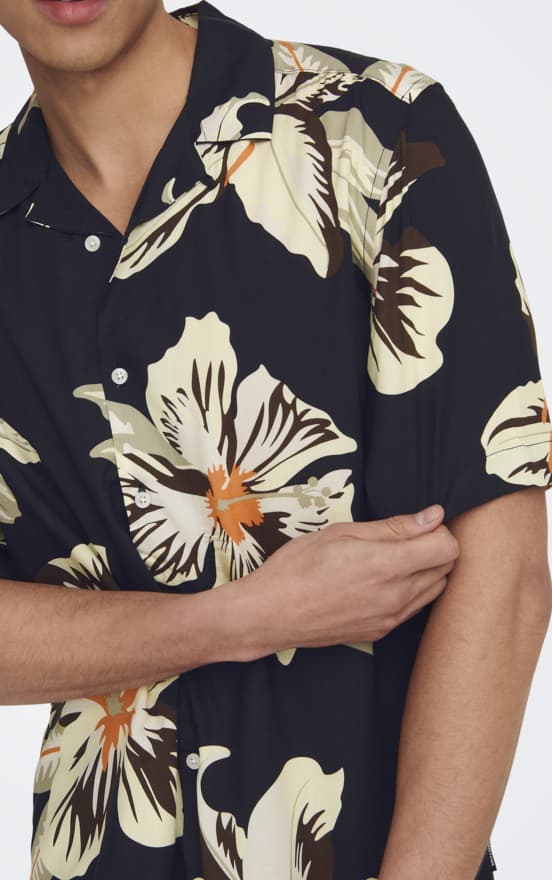 Only & Sons - onsDan SS AOP Viscose Shirt