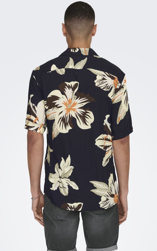 Only & Sons - onsDan SS AOP Viscose Shirt