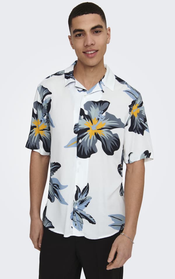 Only & Sons - onsDan SS AOP Viscose Shirt