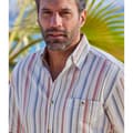 Miniatyrbilde 2 av 2: Atlas For Men Mens Striped Summer Shirt