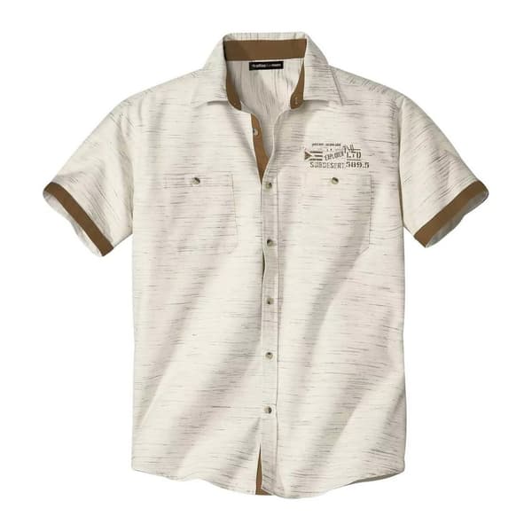 Atlas For Men Mens Slub Shirt