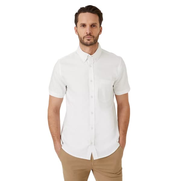 Burton Oxford Slim kortærmet skjorte til mænd