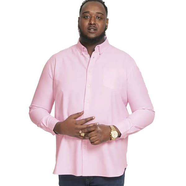 Duke Mens D555 Richard Oxford Kingsize Long-Sleeved Shirt