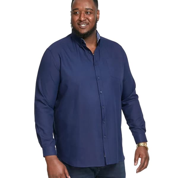 Duke Mens D555 Richard Oxford Kingsize Long-Sleeved Shirt