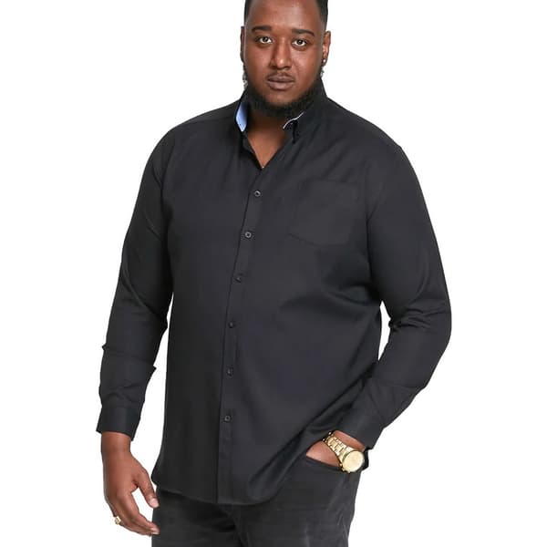 Duke Mens D555 Richard Oxford Kingsize Long-Sleeved Shirt