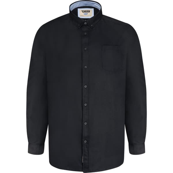 Duke Mens D555 Richard Oxford Kingsize Long-Sleeved Shirt