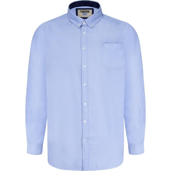 Duke Mens D555 Richard Oxford Kingsize Long-Sleeved Shirt