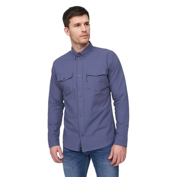 Duck and Cover Mens Melmoore Shirt Mid Blue XL