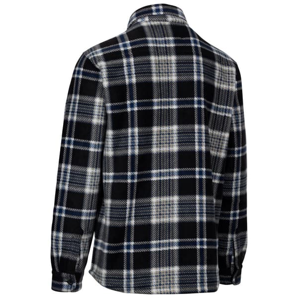 Trespass Mens Checkley Checked Microfleece Shirt