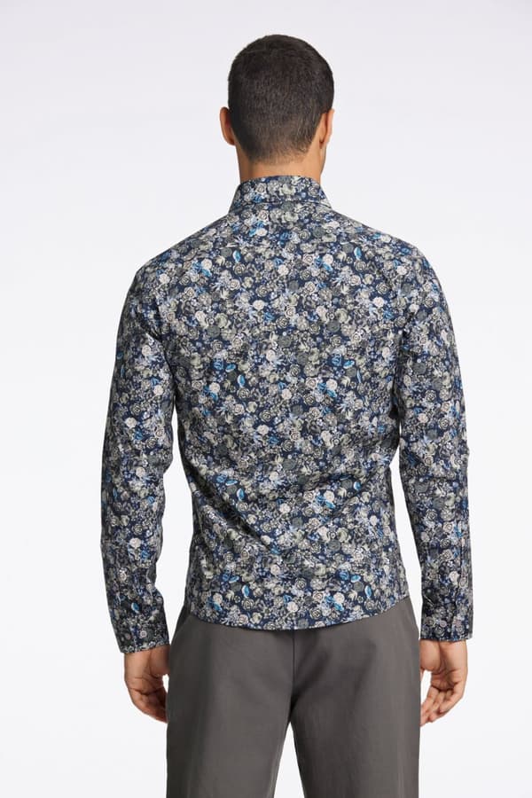 Lindbergh White - Skjorta 30-203488 Blommig