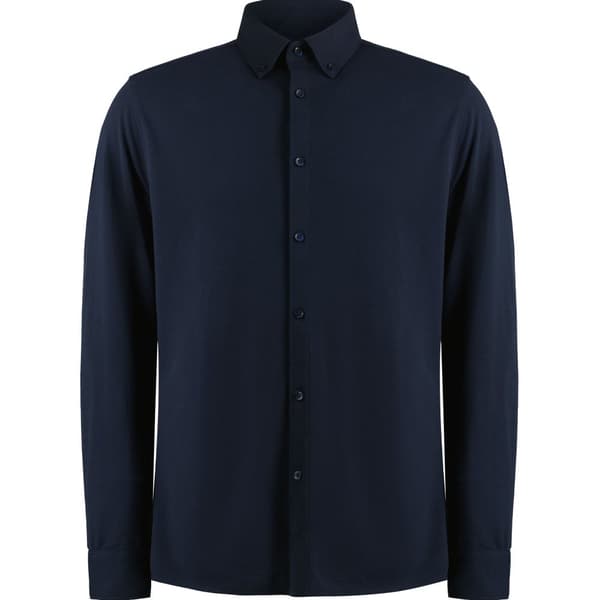 Kustom Kit Mens Superwash 60°C Tailored Long-Sleeved Shirt