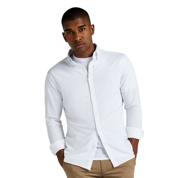 Kustom Kit Mens Superwash 60°C Tailored Long-Sleeved Shirt