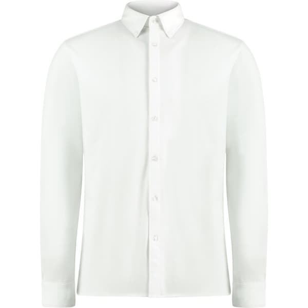 Kustom Kit Mens Superwash 60°C Tailored Long-Sleeved Shirt