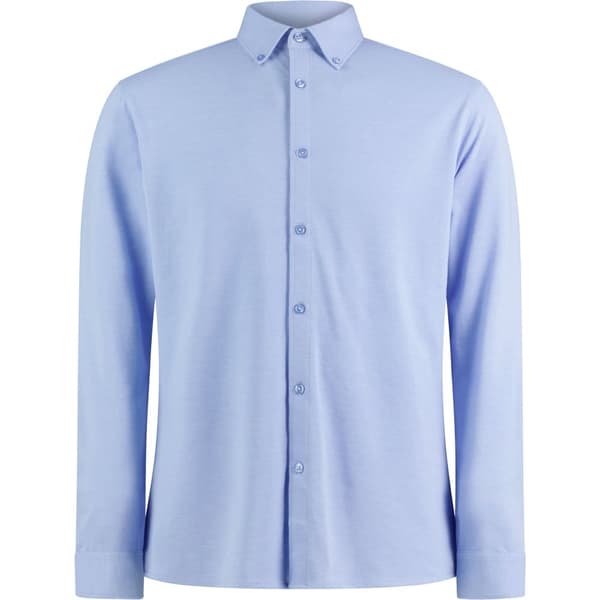 Kustom Kit Mens Superwash 60°C Tailored Long-Sleeved Shirt