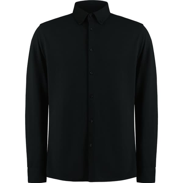 Kustom Kit Mens Superwash 60°C Tailored Long-Sleeved Shirt