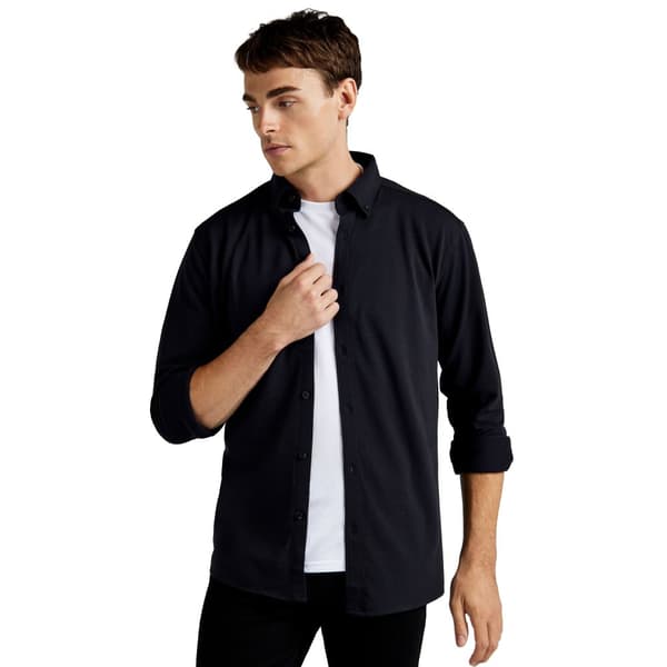 Kustom Kit Mens Superwash 60°C Tailored Long-Sleeved Shirt